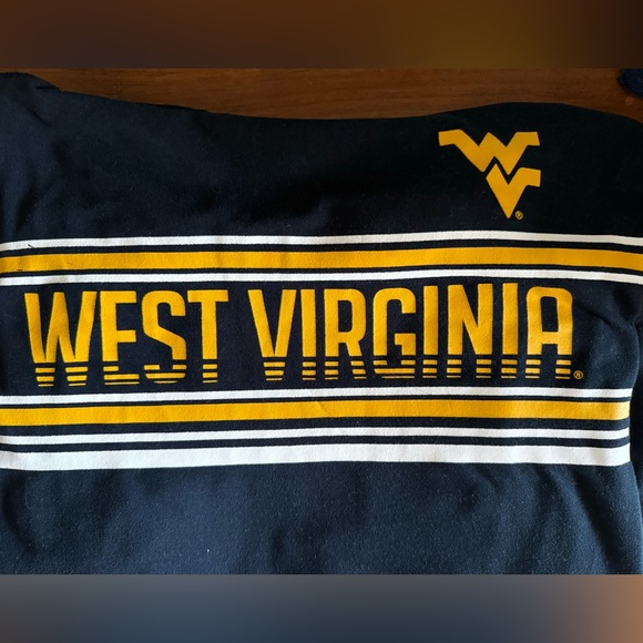 West Virginia Mountaineers Long Sleeve Hoody w/Spandex and Drawstring Bottom - Picture 6 of 9